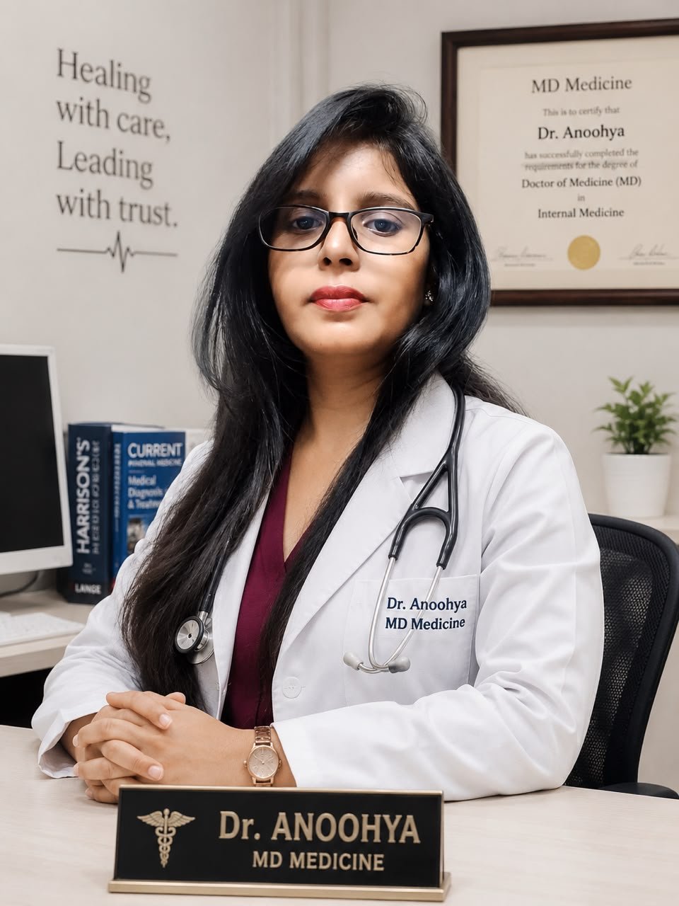 Dr Anoohya S P Sharma